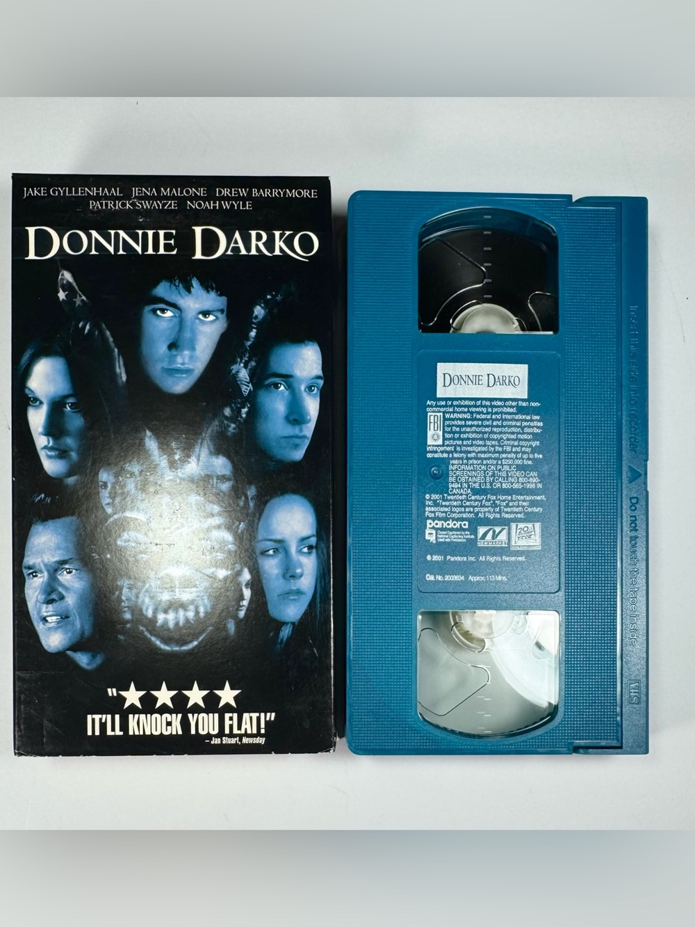 Donnie Darko (VHS, 2002) Blue Tape Extremely Rare Tested And Works